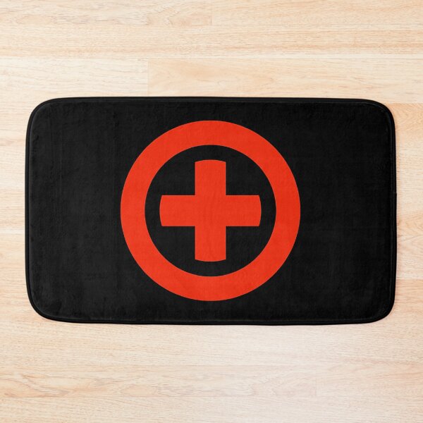 Item preview, Red Medical Cross in Circle - Health and First Aid Symbol designed and sold by Creatby7030.