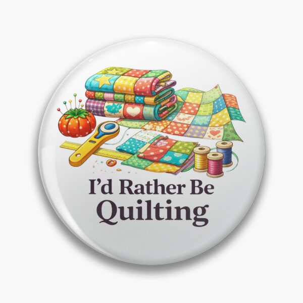 Item preview, I'd Rather Be Quilting - Quilter Craft Design designed and sold by Myra365Art.