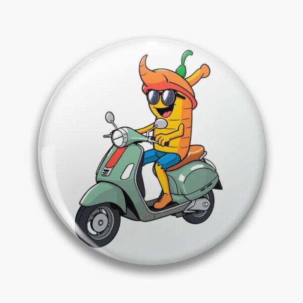 Item preview, Funny Cornicello Riding Scooter designed and sold by MystiColo.