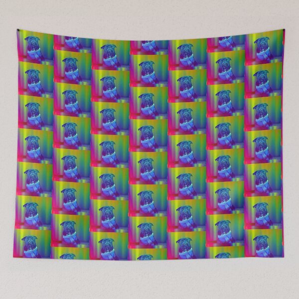 Item preview, Rainbow Pride Pug designed and sold by Jabbathepug.
