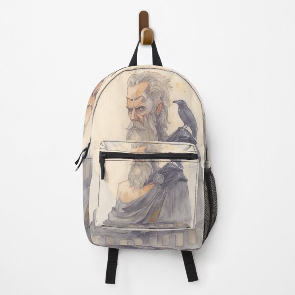 Item preview, Raven & The Old Sage – Mythic Silence designed and sold by zoliartdesign.