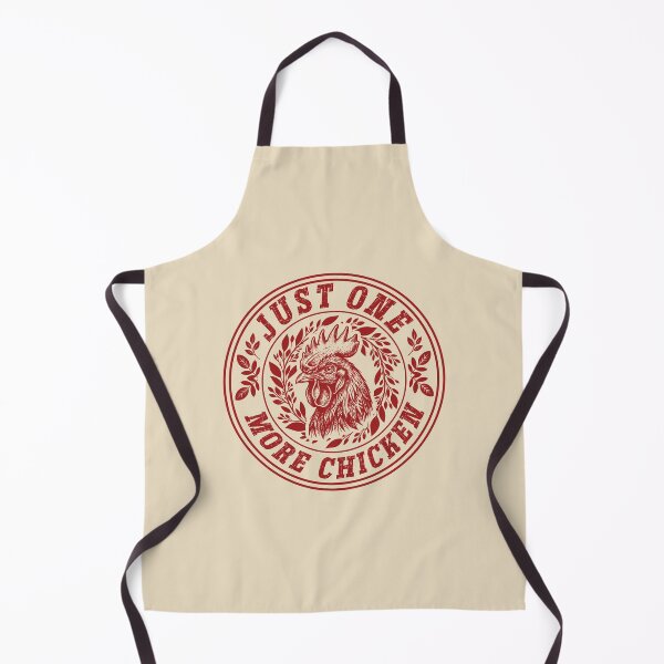 Item preview, Just One More Chicken - Vintage Retro Badge Chicken Math designed and sold by Dmetalx Art Apparel.