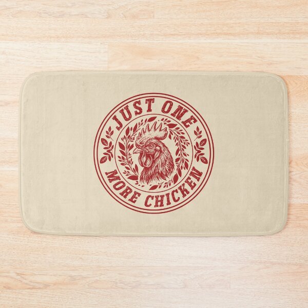 Item preview, Just One More Chicken - Vintage Retro Badge Chicken Math designed and sold by Dmetalx Art Apparel.