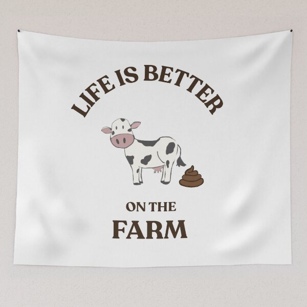 Item preview, Life is better on the farm  designed and sold by TaraPen.