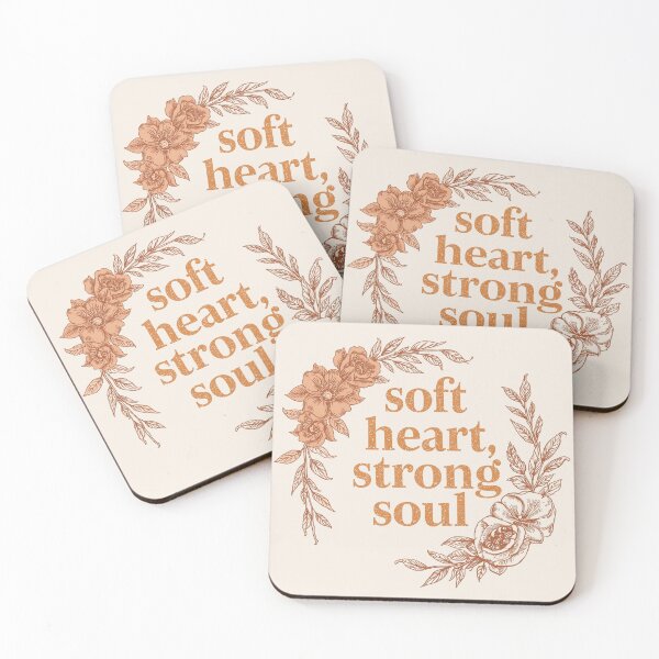 Item preview, Soft Heart Strong Soul designed and sold by Silmoyo.