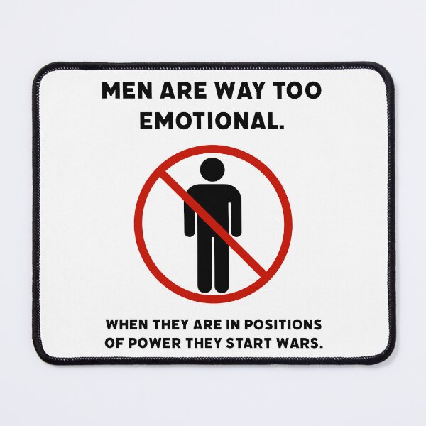 Item preview, Men are too emotional. designed and sold by Rachel the Artist .