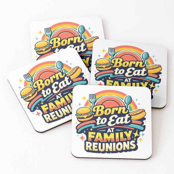 Item preview, Born to Eat at Family Reunions designed and sold by BarelyNaughty.
