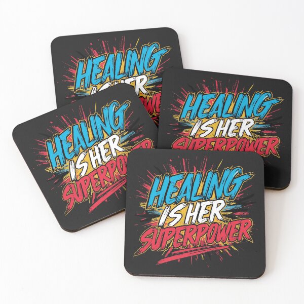 Item preview, Healing is her super power designed and sold by Silmoyo.