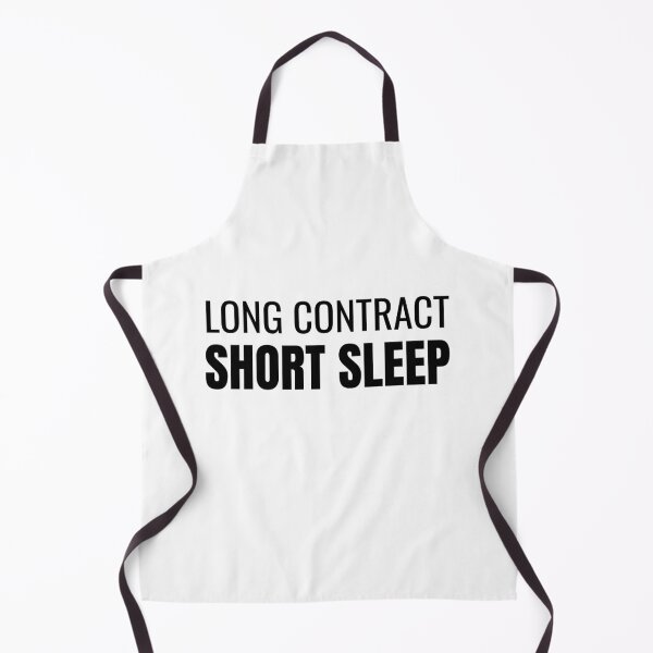 Item preview, Long Contract Short Sleep (Black) designed and sold by ShipCrewNation.