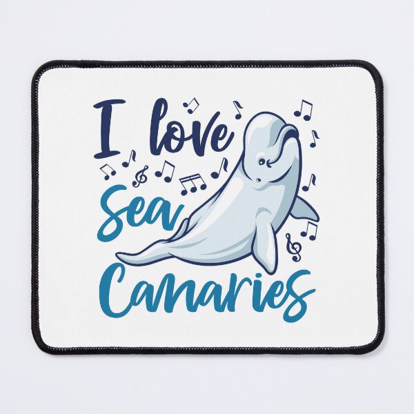 Item preview, Beluga Whale Lover I Love Sea Canaries designed and sold by jaygo.