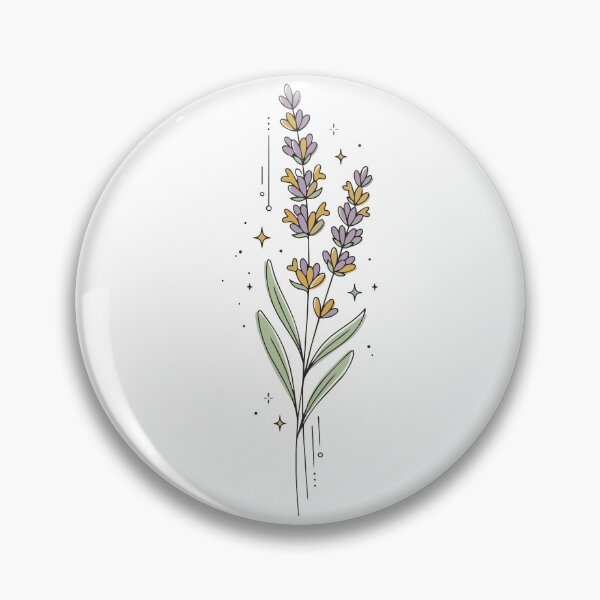 Item preview, Minimalist Celestial Dried Lavender Sprig designed and sold by BestChoiceService.