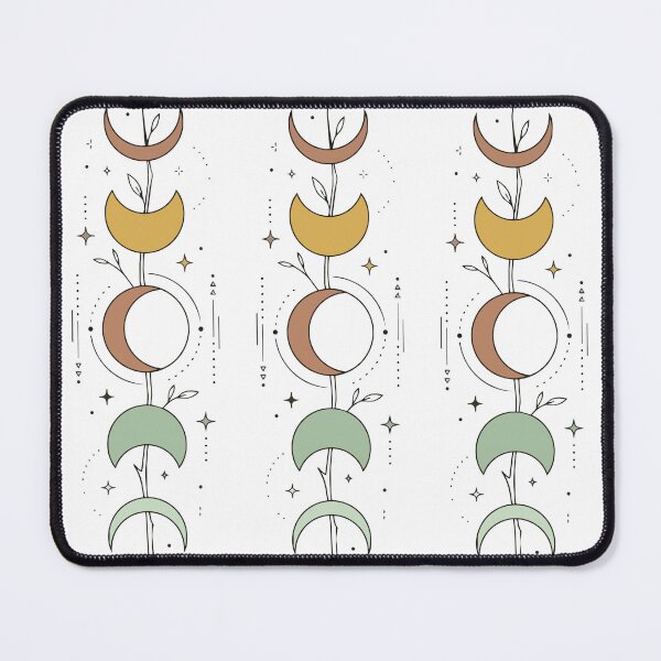 Item preview, Mystical Celestial Moon Phases Botanical Art designed and sold by BestChoiceService.
