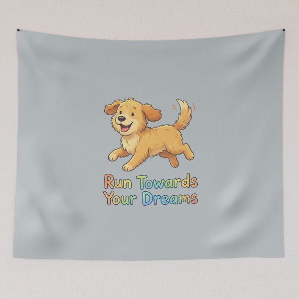 Item preview, Motivational Running Dog designed and sold by Brochamorocha.