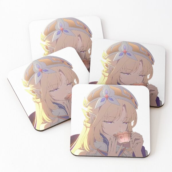 Item preview, Nicole Reeyn Sipping Tea Genshin Impact designed and sold by KomiArts.