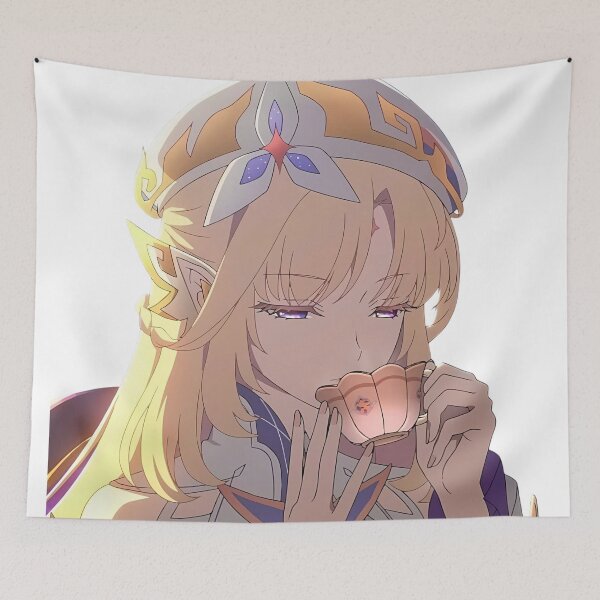 Item preview, Nicole Reeyn Sipping Tea Genshin Impact designed and sold by KomiArts.