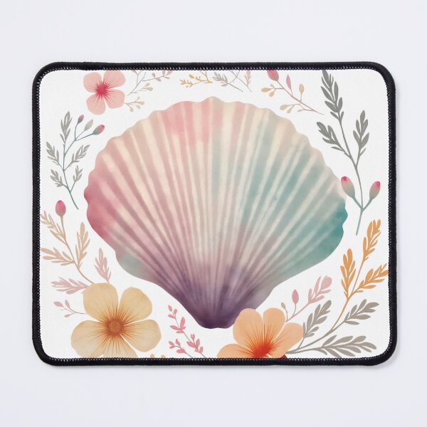Item preview, Copy of Cute seashell clipart featuring various colorful shell designs in different shapes and sizes designed and sold by SpaceartLilu.