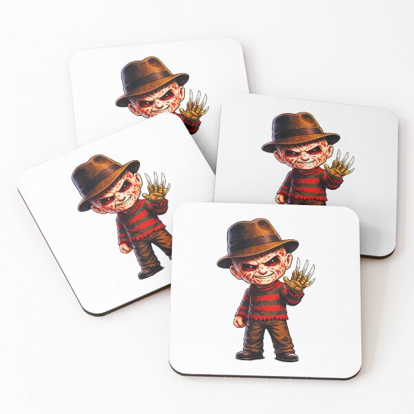 Item preview, Cute Freddy Krueger Sticker Chibi Horror Slasher Art designed and sold by CMLPaintings.