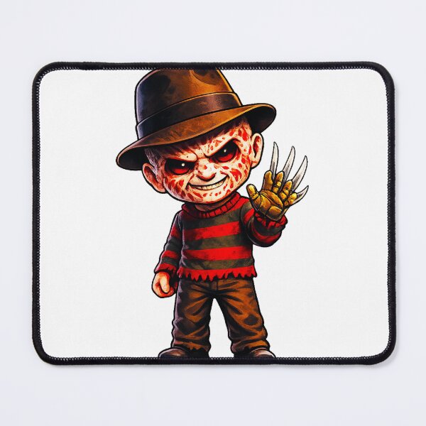 Item preview, Cute Freddy Krueger Sticker Chibi Horror Slasher Art designed and sold by CMLPaintings.