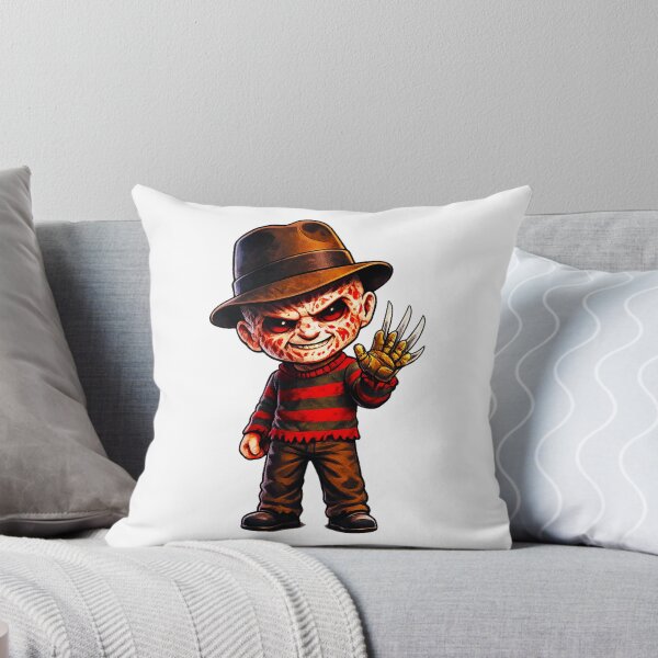 Item preview, Cute Freddy Krueger Sticker Chibi Horror Slasher Art designed and sold by CMLPaintings.