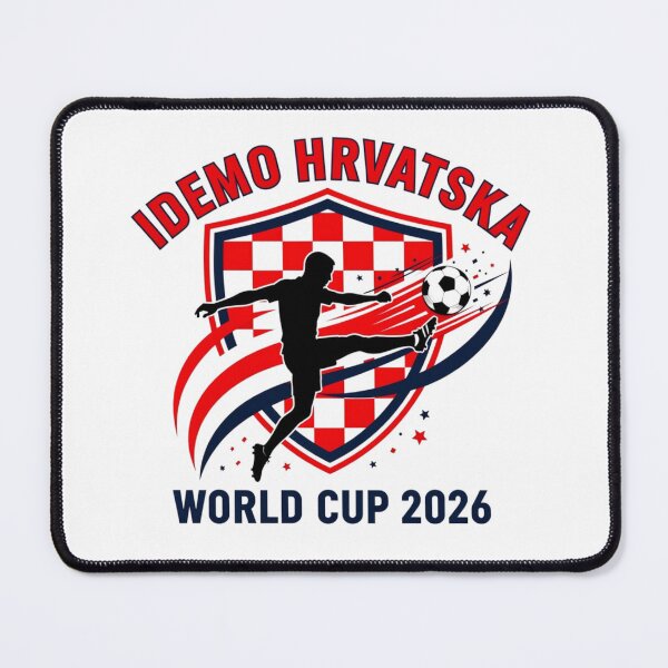 Item preview, Croatia World Cup 2026 Fan Art designed and sold by Zenith-Co.
