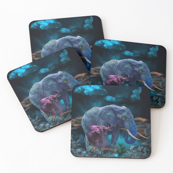 Item preview, Mistic Elephants in Jungle designed and sold by Patricia Brown.