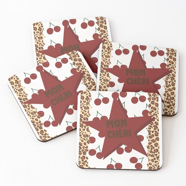 Item preview, Mon Chéri hand drawn print  designed and sold by LumaStudio2026.