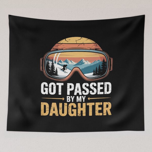 Item preview, Got Passed by My Daughter | Skiing Goggles Vintage Mountain Design designed and sold by Gogetgiggles.