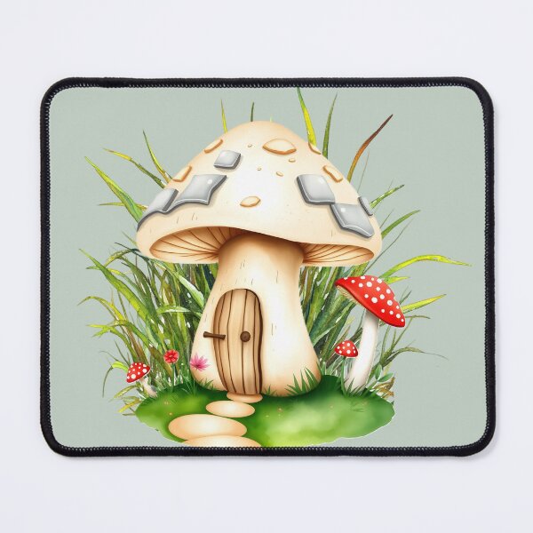 Item preview, Mushroom House Retreat designed and sold by Calmersion Life.