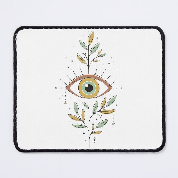 Item preview, Mystical Celestial Evil Eye Botanical Art designed and sold by BestChoiceService.