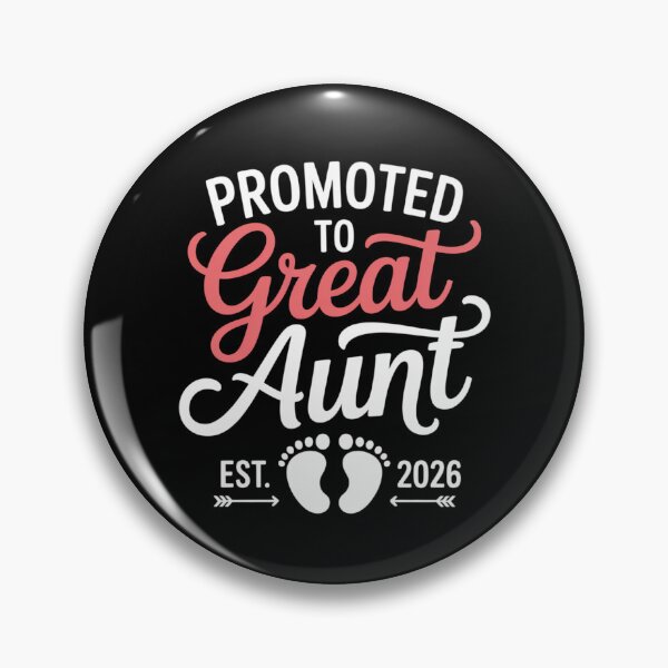 Item preview, Promoted to Great Aunt Est. 2026 | New Aunt Announcement designed and sold by Gogetgiggles.