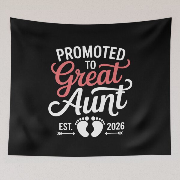 Item preview, Promoted to Great Aunt Est. 2026 | New Aunt Announcement designed and sold by Gogetgiggles.