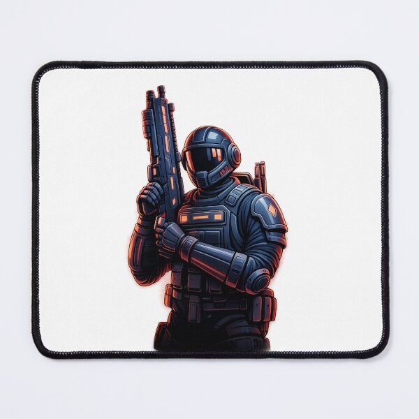 Item preview, "Futuristic Elite Soldier – Character with Advanced Combat Armor" designed and sold by NextNoob485.