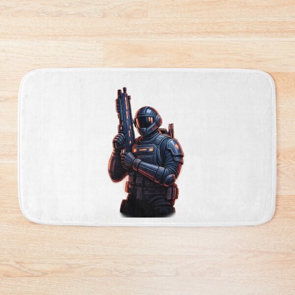 Item preview, "Futuristic Elite Soldier – Character with Advanced Combat Armor" designed and sold by NextNoob485.