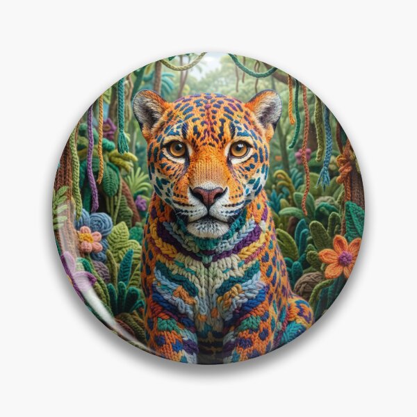 Item preview, Yarn Jaguar in Yarn Rainforest designed and sold by Tridentulus.