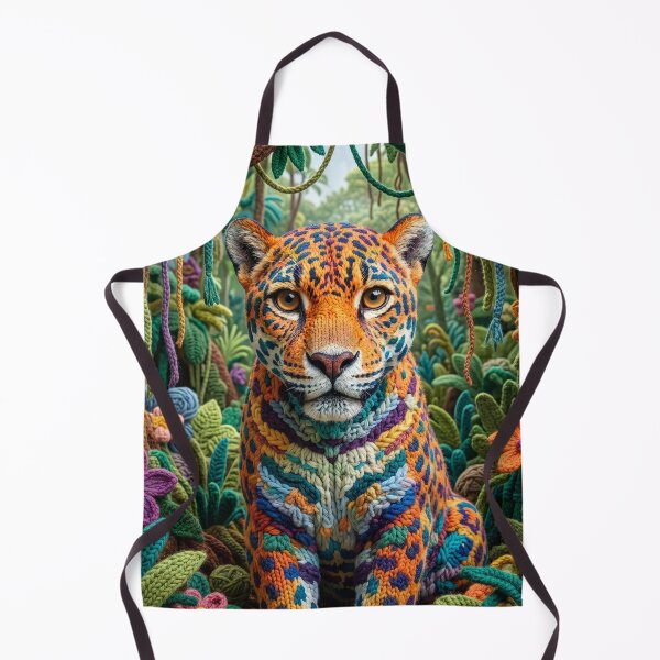 Item preview, Yarn Jaguar in Yarn Rainforest designed and sold by Tridentulus.