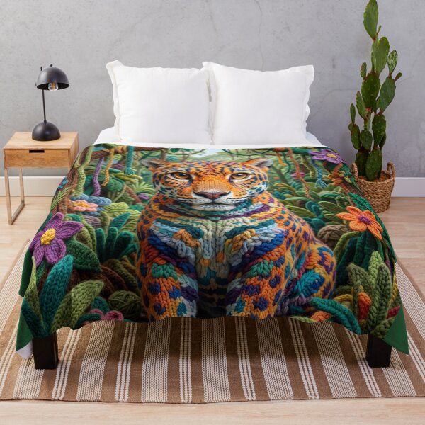 Item preview, Yarn Jaguar in Yarn Rainforest designed and sold by Tridentulus.