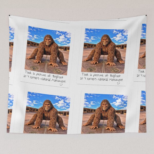 Item preview, Bigfoot 4 Corners Monument  designed and sold by NativeGraffix.