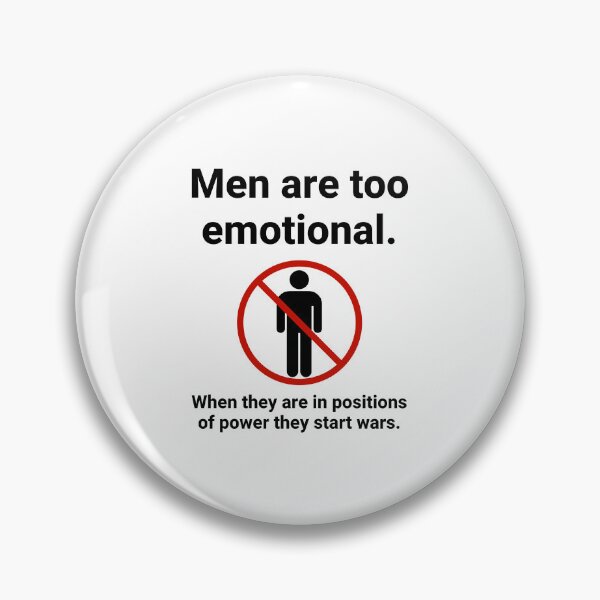 Item preview, Men are too emotional. designed and sold by Rachel the Artist .