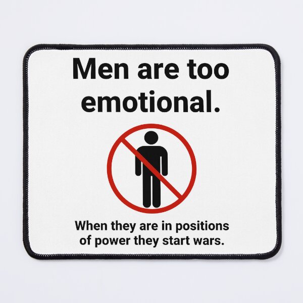 Item preview, Men are too emotional. designed and sold by Rachel the Artist .
