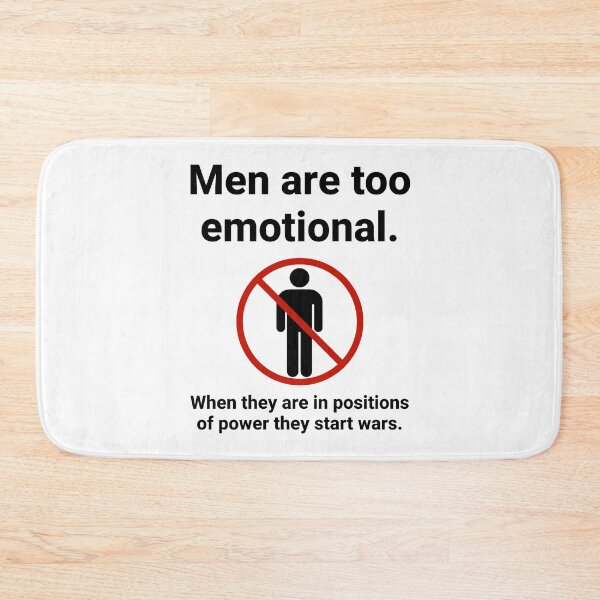 Item preview, Men are too emotional. designed and sold by Rachel the Artist .