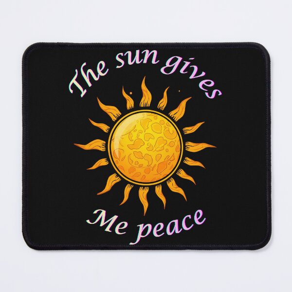 Item preview, The sun gives me peace designed and sold by 66Solar.