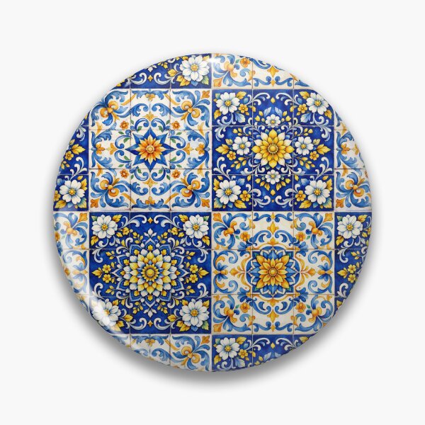 Item preview, Mediterranean Tile Bloom designed and sold by FK-UK.