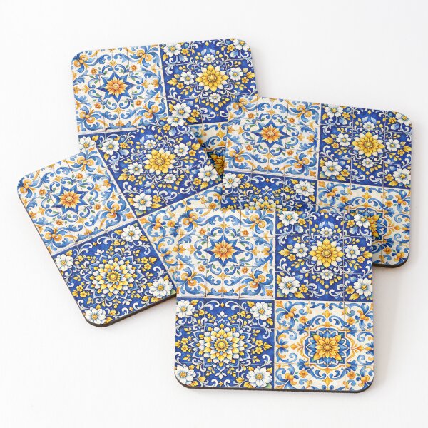 Item preview, Mediterranean Tile Bloom designed and sold by FK-UK.