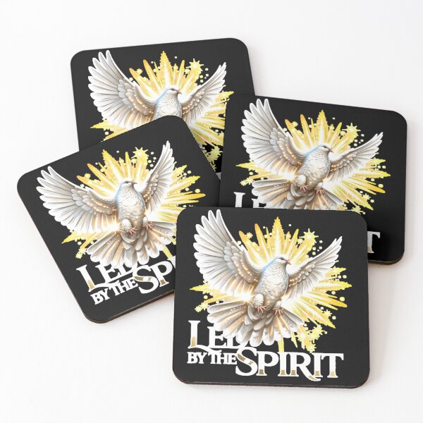 Item preview,  Led By The Spirit Christian Dove Design | Holy Spirit Gold Light Faith designed and sold by EvolusionPro.