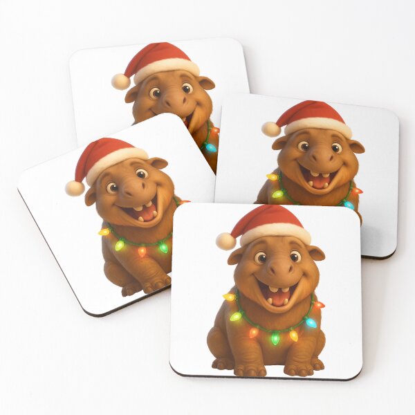 Item preview, Christmas Diprotodon designed and sold by Sillytoe.