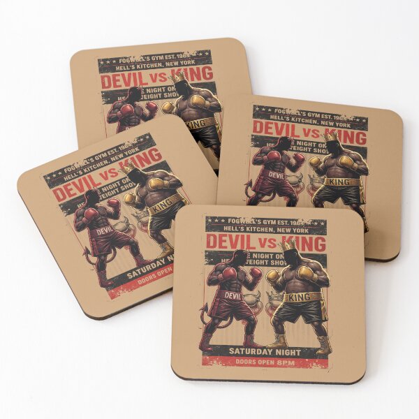 Item preview, Hell Kitchen Fight Night Devil vs King designed and sold by ArtsB.