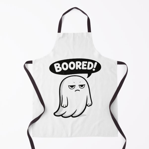 Item preview, Bored Ghost Funny Minimal Cartoon designed and sold by ArtsB.