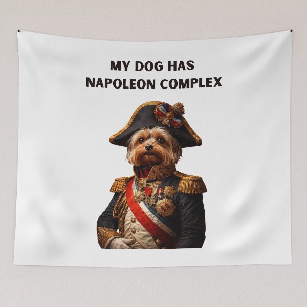 Artikelvorschau, Unique Dog Themed Gift Idea Design My Dog Has Napoleon Complex Dog Mom Gift entworfen und verkauft von MalwasBasket.