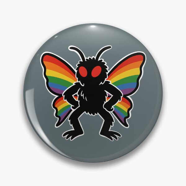 Item preview, Gay Pride Mothman designed and sold by Ghost on Toast.