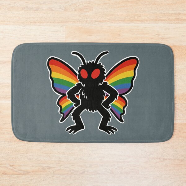 Item preview, Gay Pride Mothman designed and sold by Ghost on Toast.